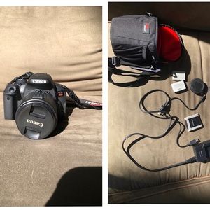 Canon Rebel T5i camera and Accessories